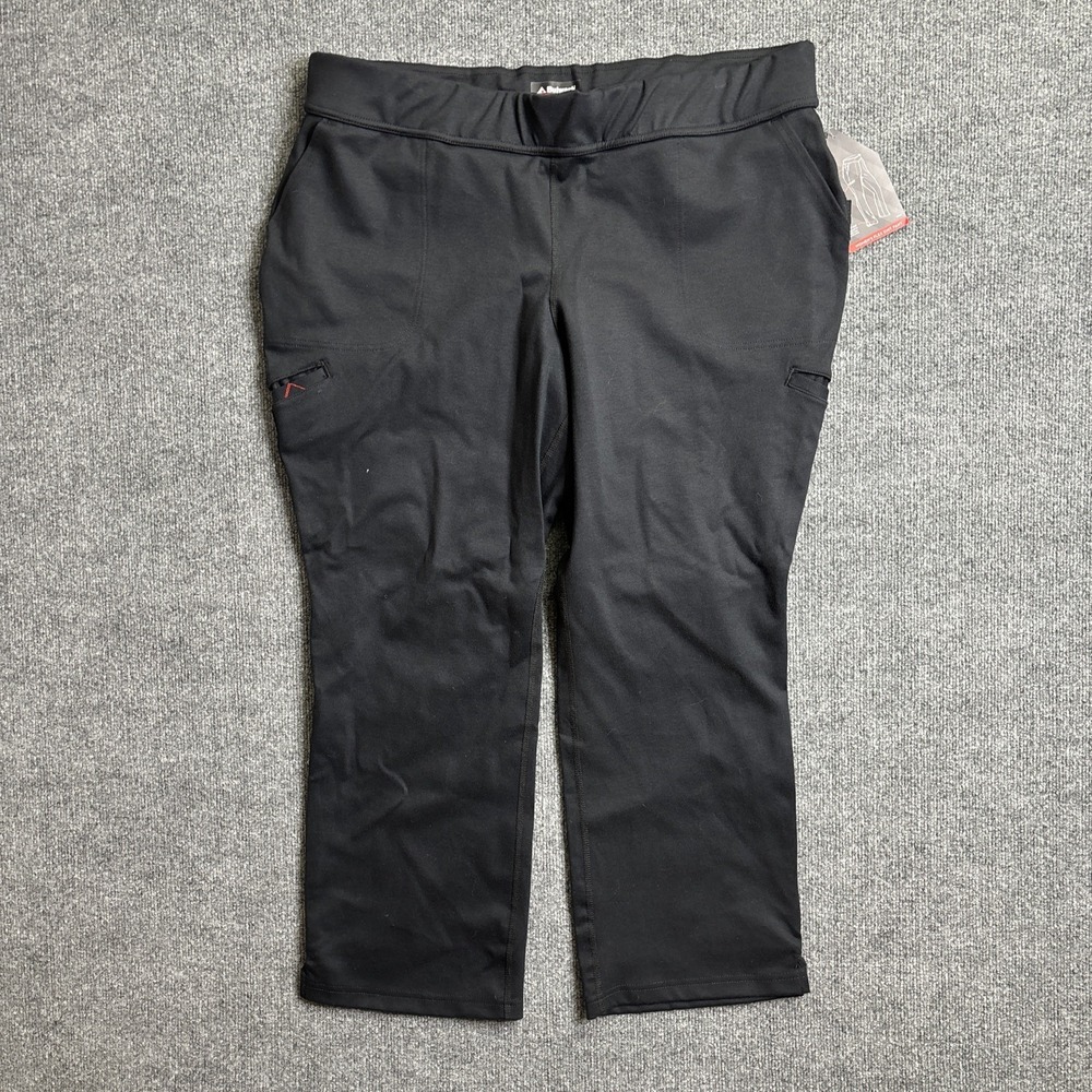 Bulwark Pants Women's XXL Black FR Flex Knit Flame Resistant Workwear Bootcut